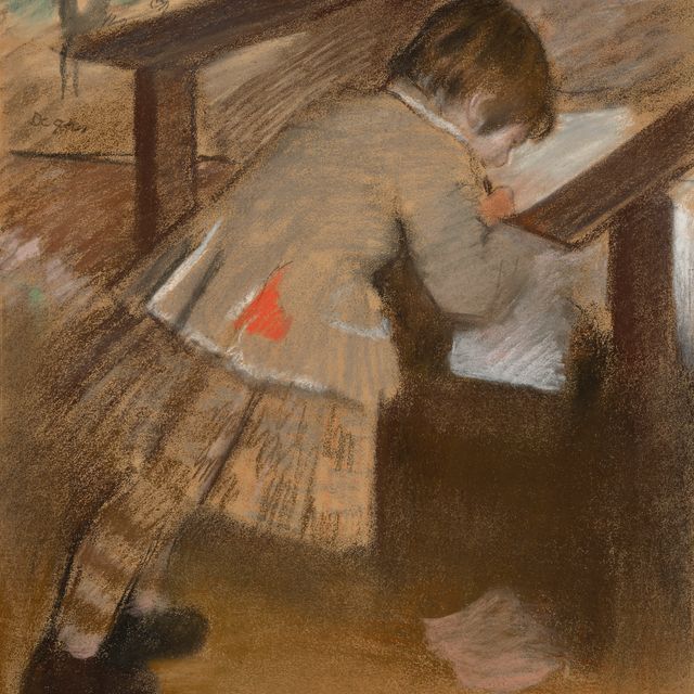 Edgar Degas — Юный Жак де Нитти
