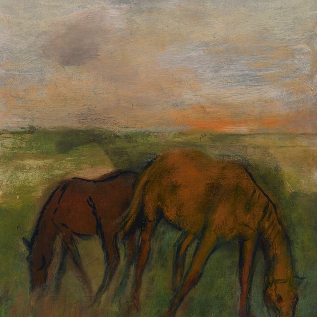 Edgar Degas — Два чева в паштете