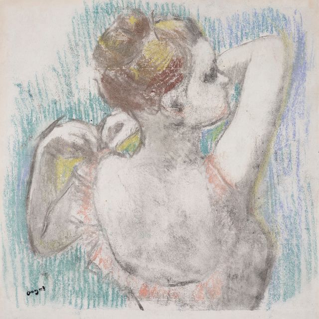 Edgar Degas — Танцовщица, бюст