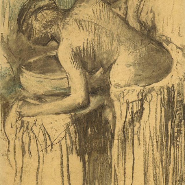 Edgar Degas — Женский туалет для женщин