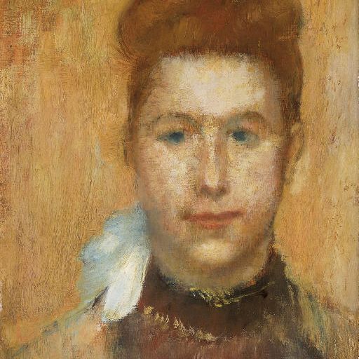 Edgar Degas — Тет-а-тет с юным женским лицом