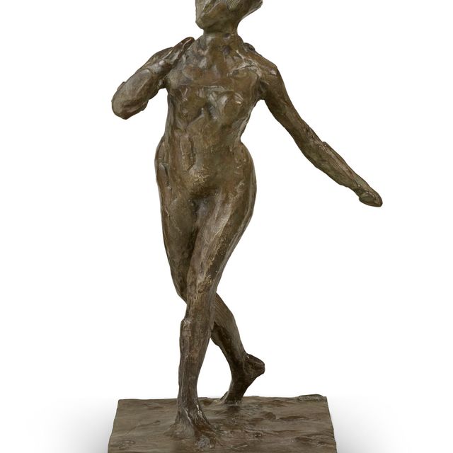 Edgar Degas — Танцовщица, приветствующая