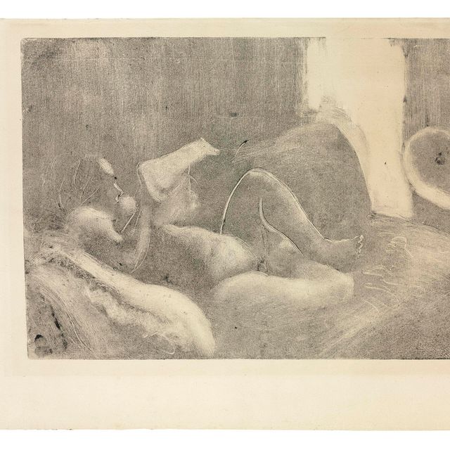 Edgar Degas — Туалет (лекция перед ужином) (Янис, 140 лет; Адемар и Кашен, 166 лет)