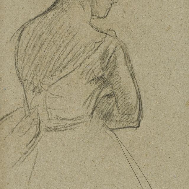 Edgar Degas — Танцовщица де дос