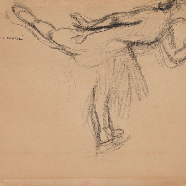 Edgar Degas — Танцовщица, арабеска круазее