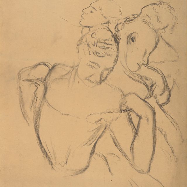 Edgar Degas — Группа танцовщиц