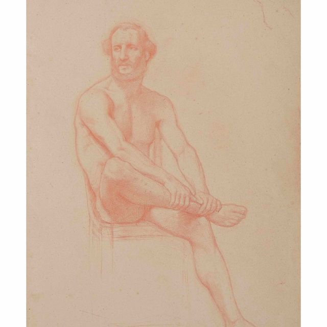 Edgar Degas — Академический факультет, Nu assis