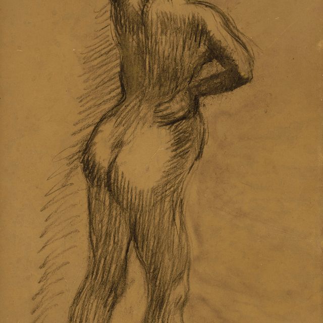 Edgar Degas — Этюд ну