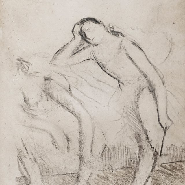 Edgar Degas — Двое танцовщиц из разных мест