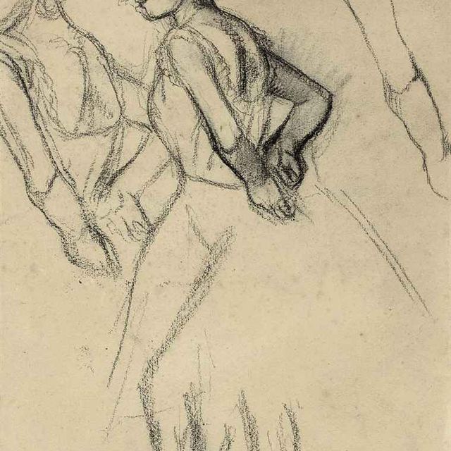 Edgar Degas — Танцовщица раттачант в восторге