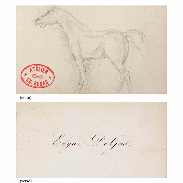 Edgar Degas — Рыцарский этюд