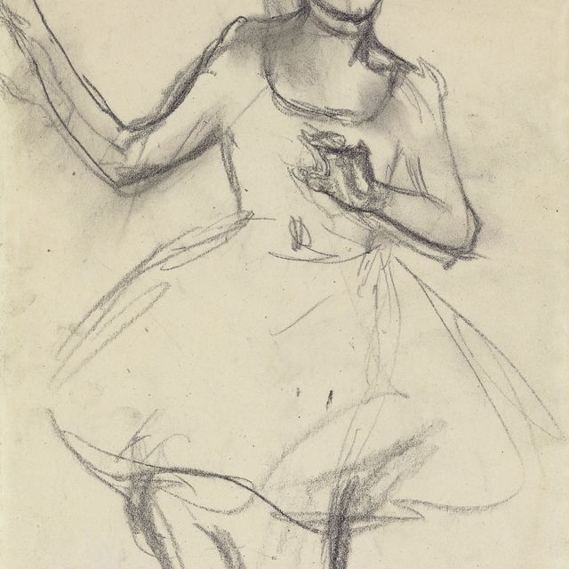 Edgar Degas — Этюд танцовщицы