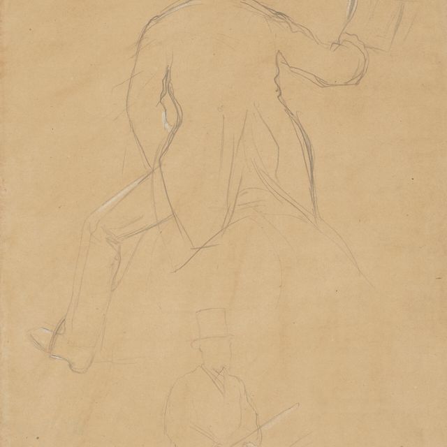 Edgar Degas — Охотник за верхней частью формы