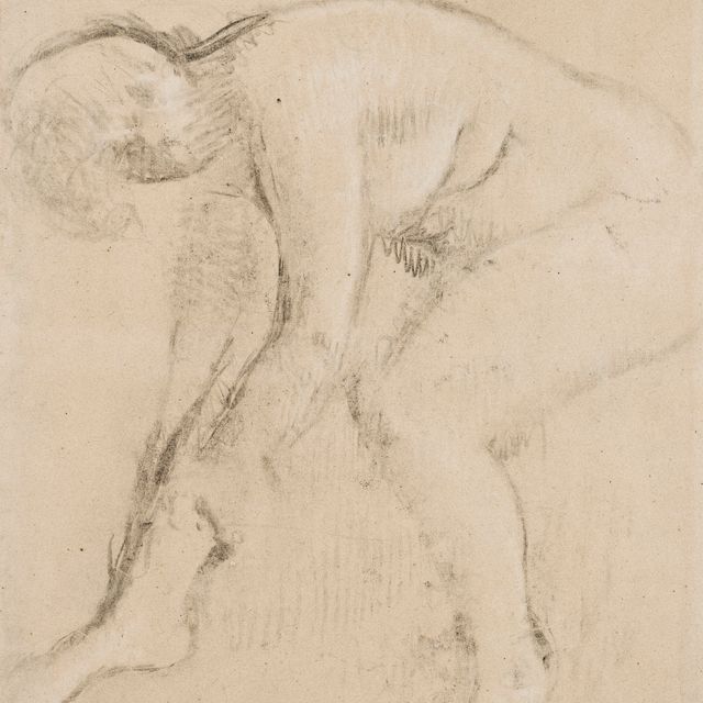 Edgar Degas — Апре-ле-бен, любимая женщина