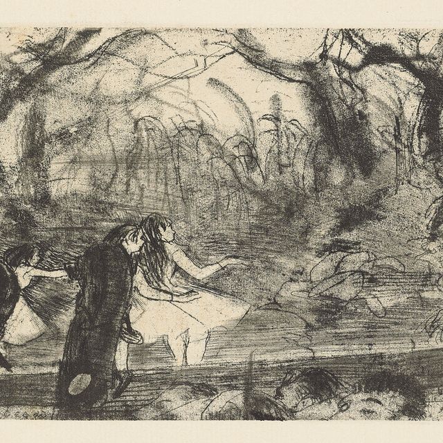 Edgar Degas — Сюр-ла-Сцена - Второй план