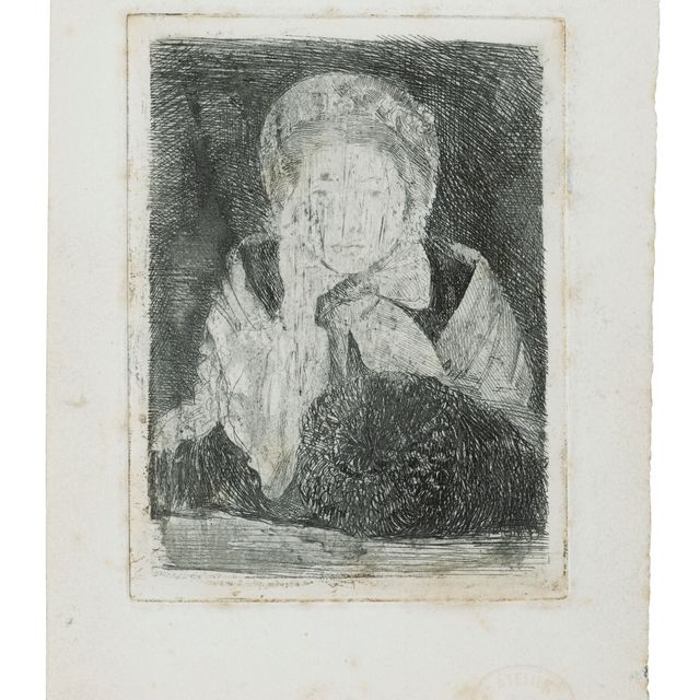 Edgar Degas — Маргарита Дега, сестра художника