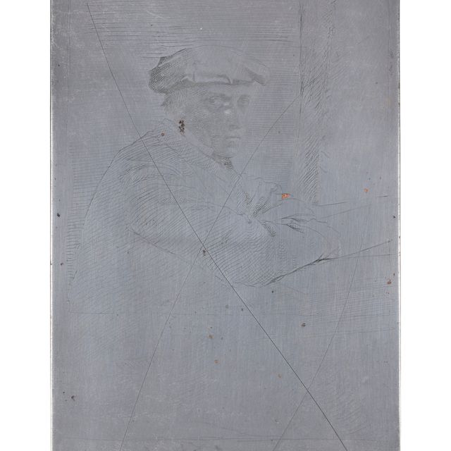 Edgar Degas — Гравер Жозеф Турни