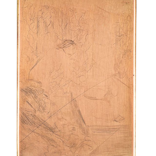 Edgar Degas — Маленькая гардеробная