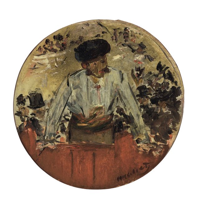 Edouard Manet — Тореадор салуант, баскский тамбур