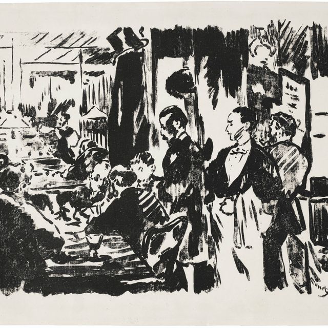 Edouard Manet — В кафе