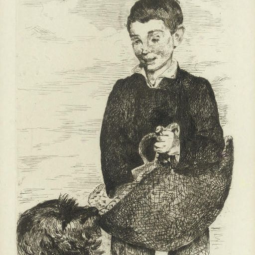 Edouard Manet — Ле Гамин (G. 27; H. 31)