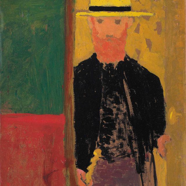 Edouard Vuillard — Автопортрет в каннах и на канотье