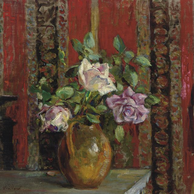Edouard Vuillard — Розы, которые растут в горшочке