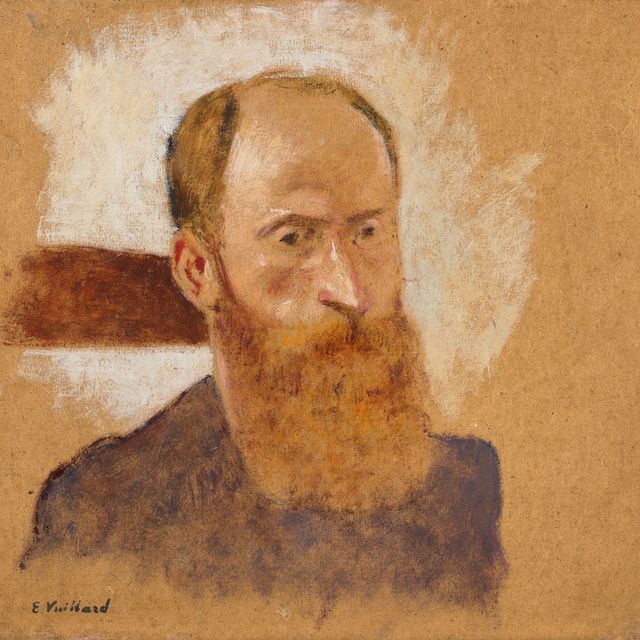 Edouard Vuillard — Автопортрет Вильнев-сюр-Йонна