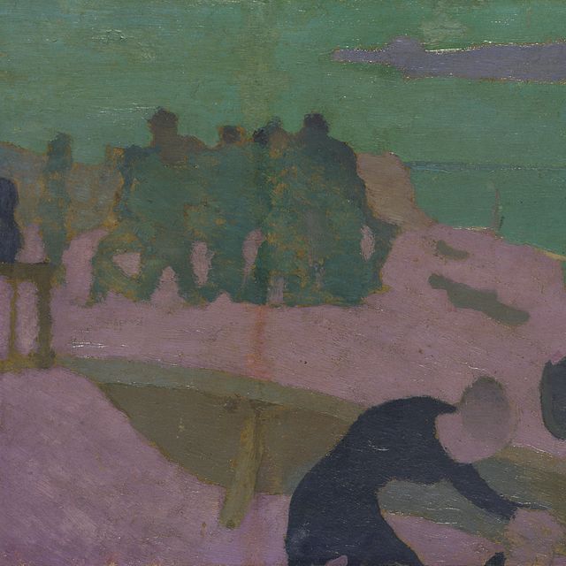 Edouard Vuillard — Пляж виолетты