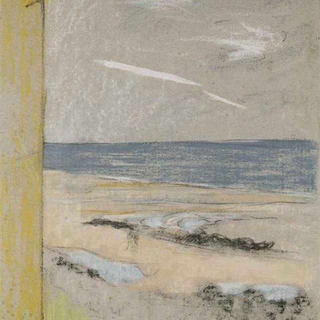 Edouard Vuillard — Пляж в кабинке