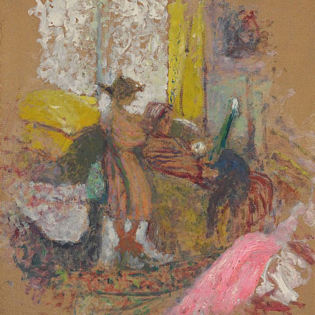 Edouard Vuillard — Аннет и ее мать, улица де ла Тур