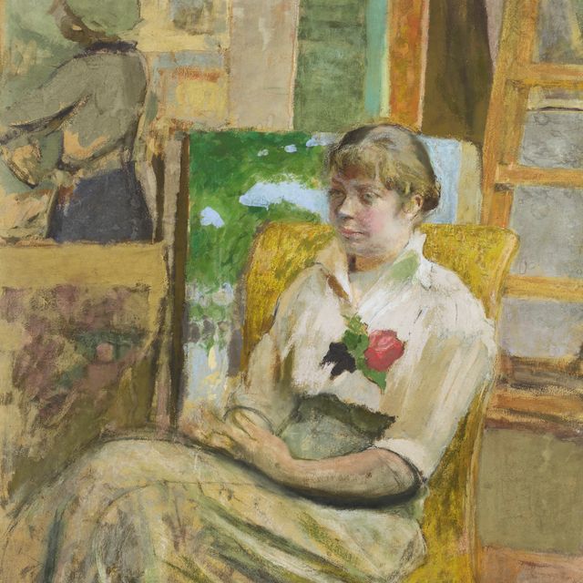 Edouard Vuillard — Модель а-ля роза