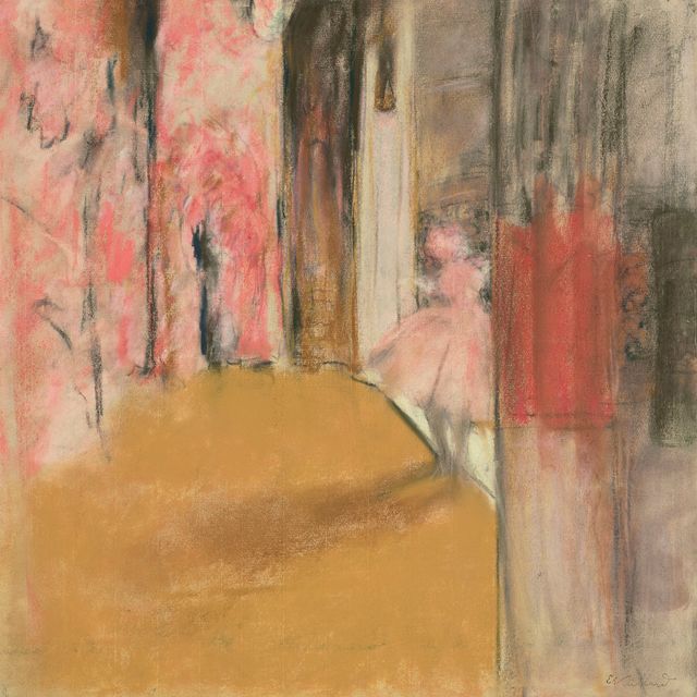 Edouard Vuillard — Ивонн Принтемпс танцует как иллюзионистка (этюд)