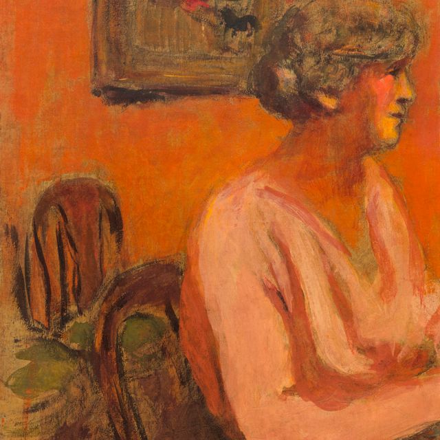 Edouard Vuillard — Люси Хессель танцует в зале у яслей на Неаполитанской улице