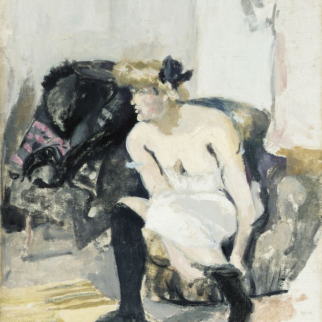 Edouard Vuillard — Женщина в черном платье