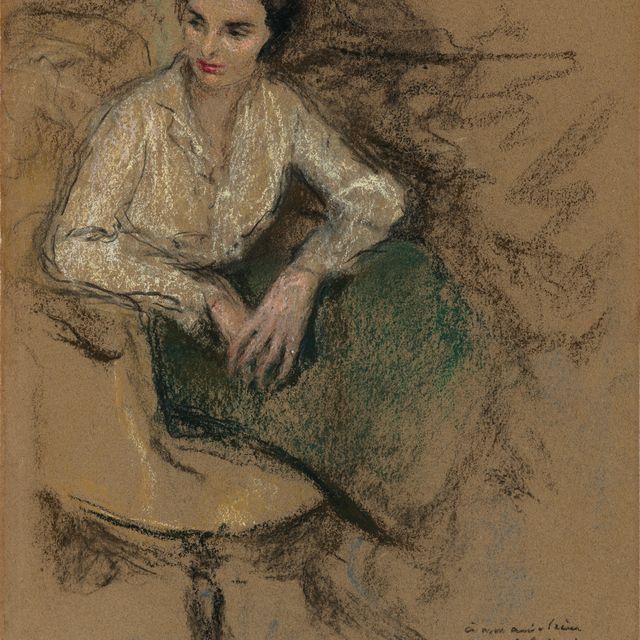 Edouard Vuillard — Портрет д'Ирене Монтане