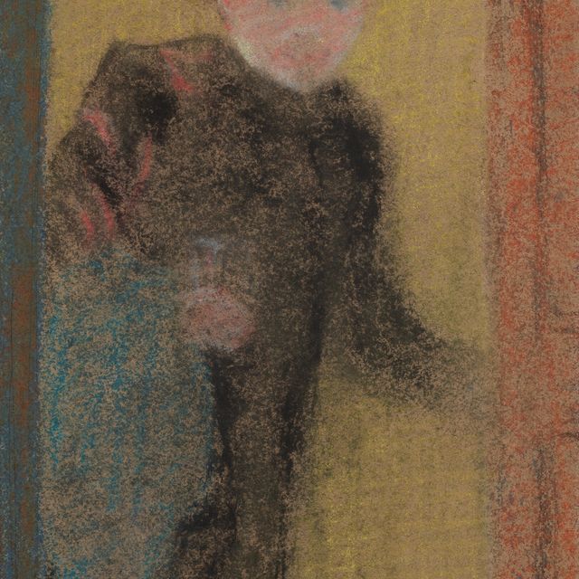 Edouard Vuillard — Женщина а-ля порт