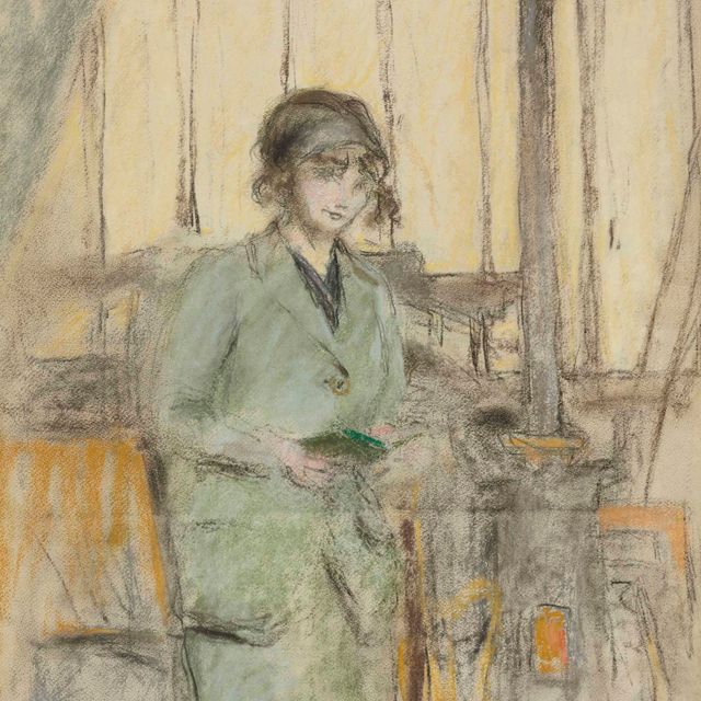 Edouard Vuillard — Молодая девушка в самом начале карьеры танцовщицы