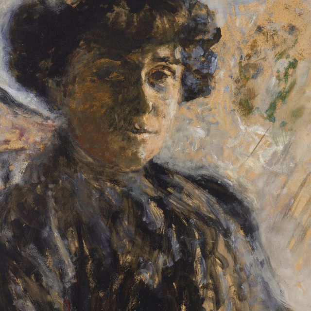 Edouard Vuillard — Мадам Хессель в черном халате
