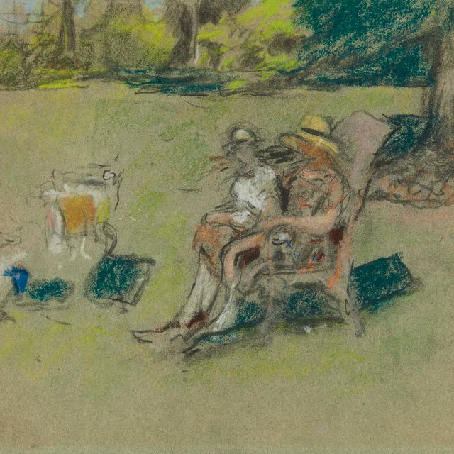 Edouard Vuillard — Мадам Анри Капферер и ее дети