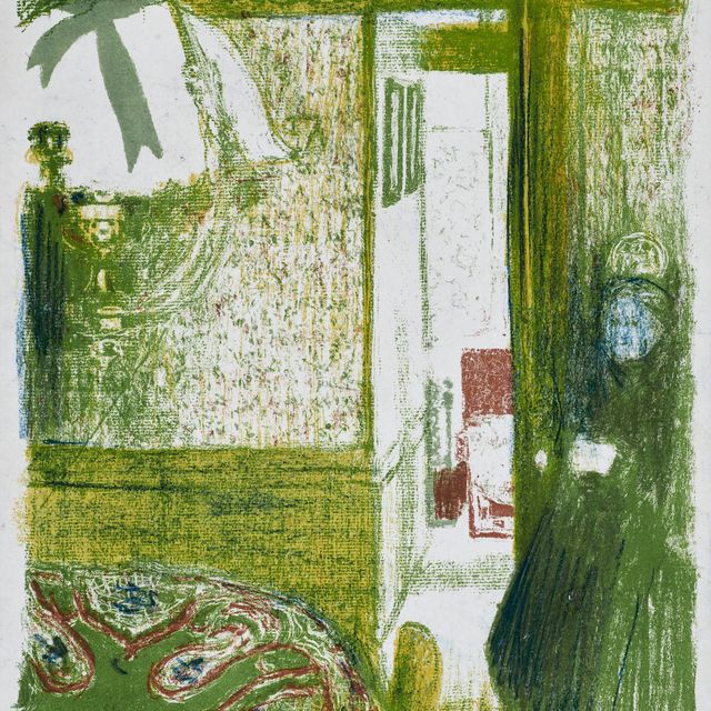 Edouard Vuillard — Интерес в стиле отстранения от работы, от оплаты труда и интересов