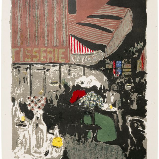 Edouard Vuillard — Кондитерская La Patisserie, из магазинов для посетителей
