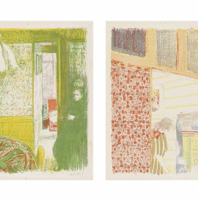 Edouard Vuillard — Интерес к суспензии, от: Paysages et Intérieurs