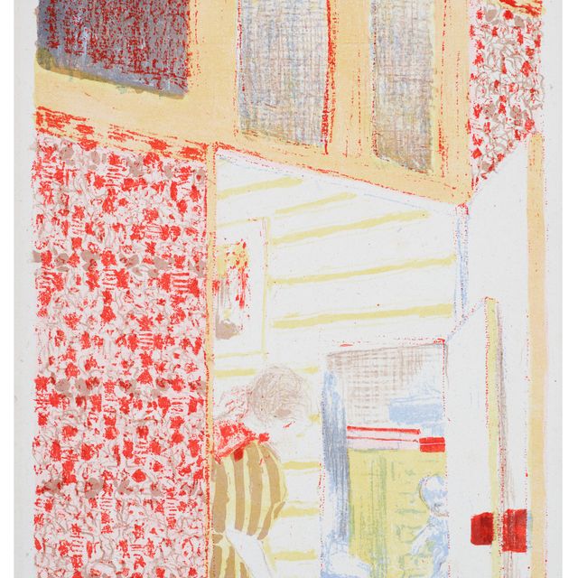 Edouard Vuillard — Украшение для интерьера roses III из коллекции Paysages et Intèrieurs