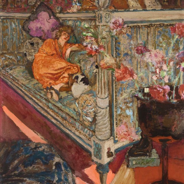 Edouard Vuillard — Ивонна Принтемпс танцует канапе