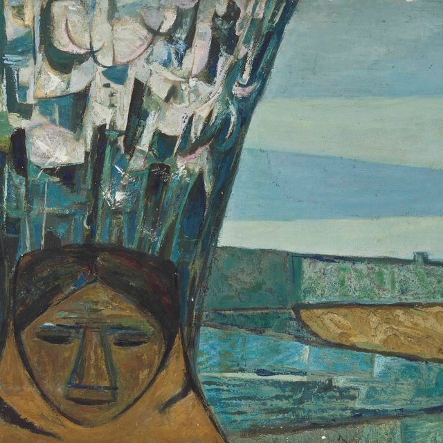Eduardo Kingman — Без названия (Женщина-грузчик флорес)