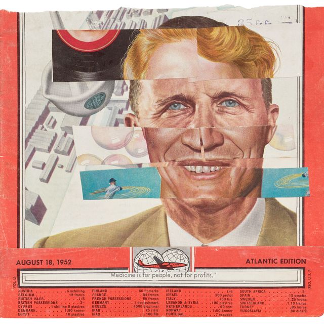 Eduardo Paolozzi — Коллаж из журнала Time: Медицина предназначена для людей, а не для получения прибыли