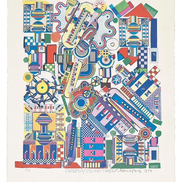 Eduardo Paolozzi — Загадка для Алана Тьюринга