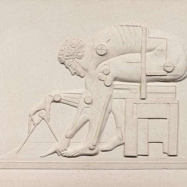 Eduardo Paolozzi — Британская библиотека, Ньютон (в честь Блейка)