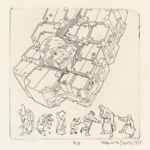 Eduardo Paolozzi — Коллекция гравюр разных художников